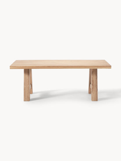 Ashrado Oak Dining Table, in Various Sizes