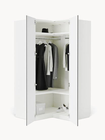 Charmella Modular Corner Wardrobe, 115 cm Wide