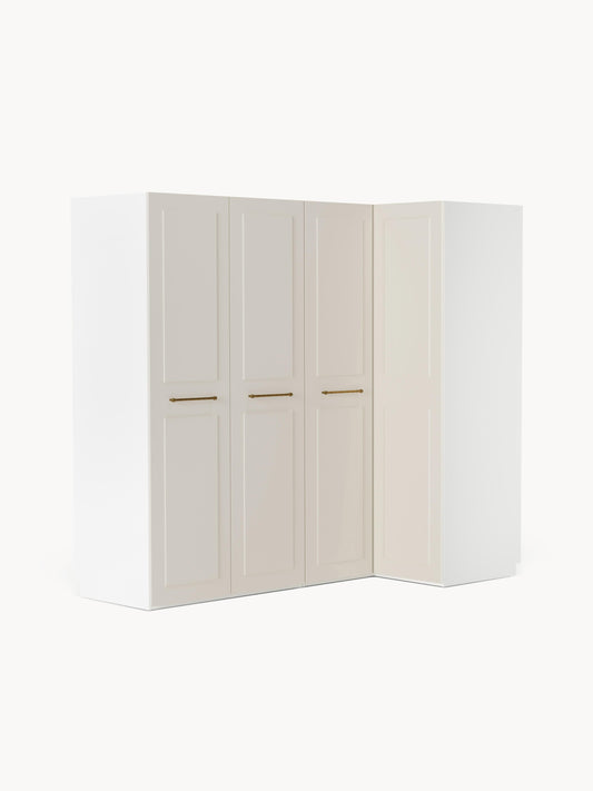 Charmella Modular Corner Wardrobe, 215 cm Wide, in Various Sizes