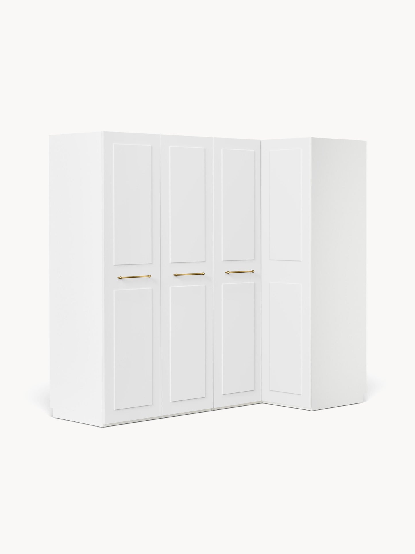 Charmella Modular Corner Wardrobe, 215 cm Wide, in Various Sizes
