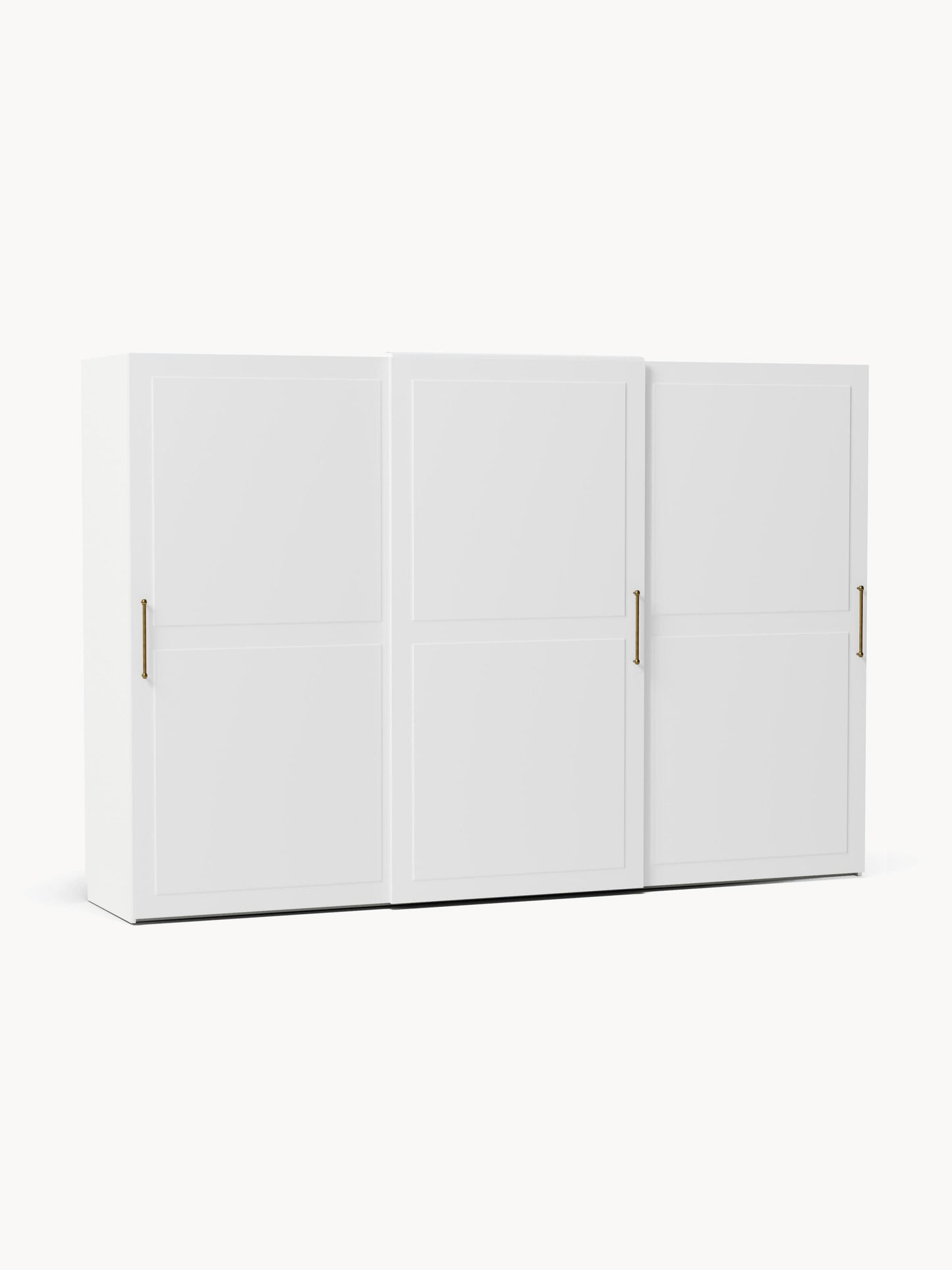Charmella Modular Sliding-Door Wardrobe, 300 cm Wide, in Various Sizes