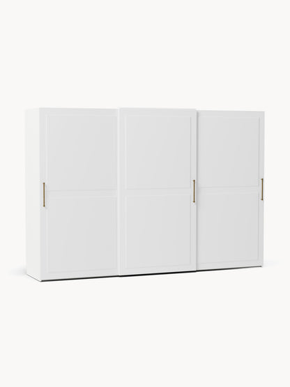 Charmella Modular Sliding-Door Wardrobe, 300 cm Wide, in Various Sizes