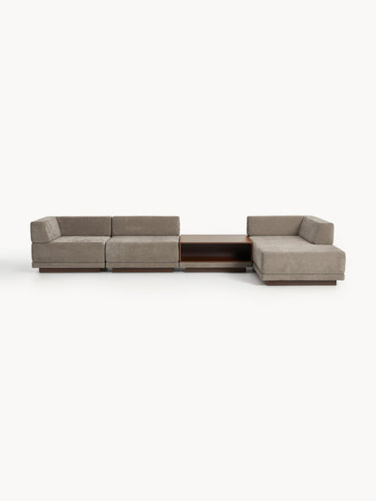 Colriva Modular Corner Sofa (4-Seater) with Coffee Table