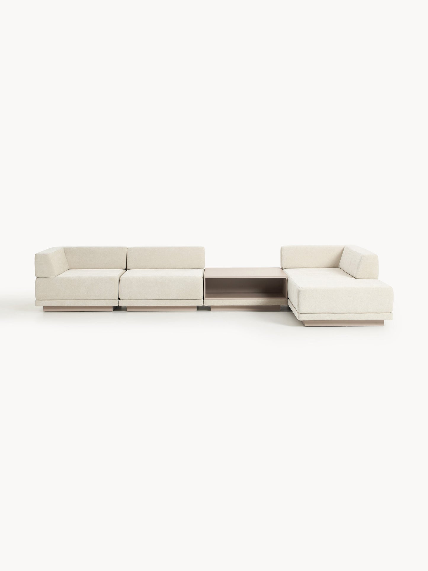 Colriva Modular Corner Sofa (4-Seater) with Coffee Table