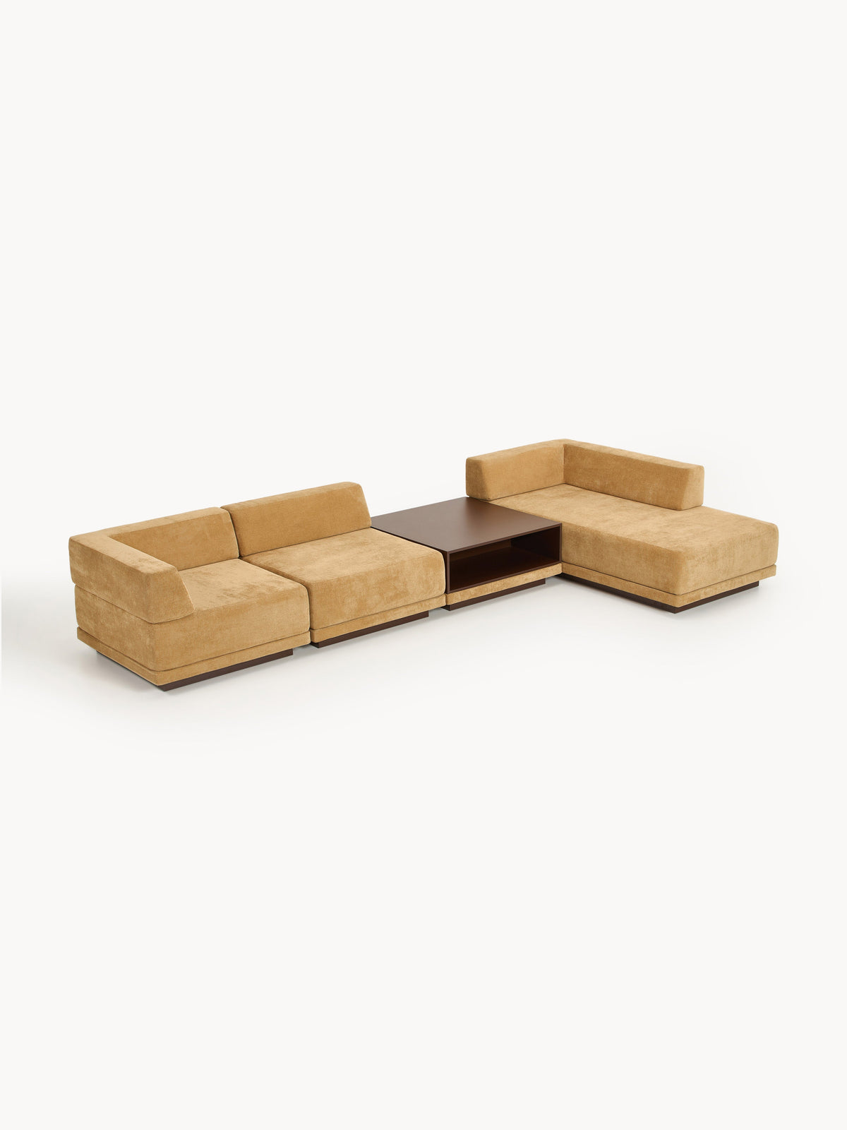Colriva Modular Corner Sofa (4-Seater) with Coffee Table