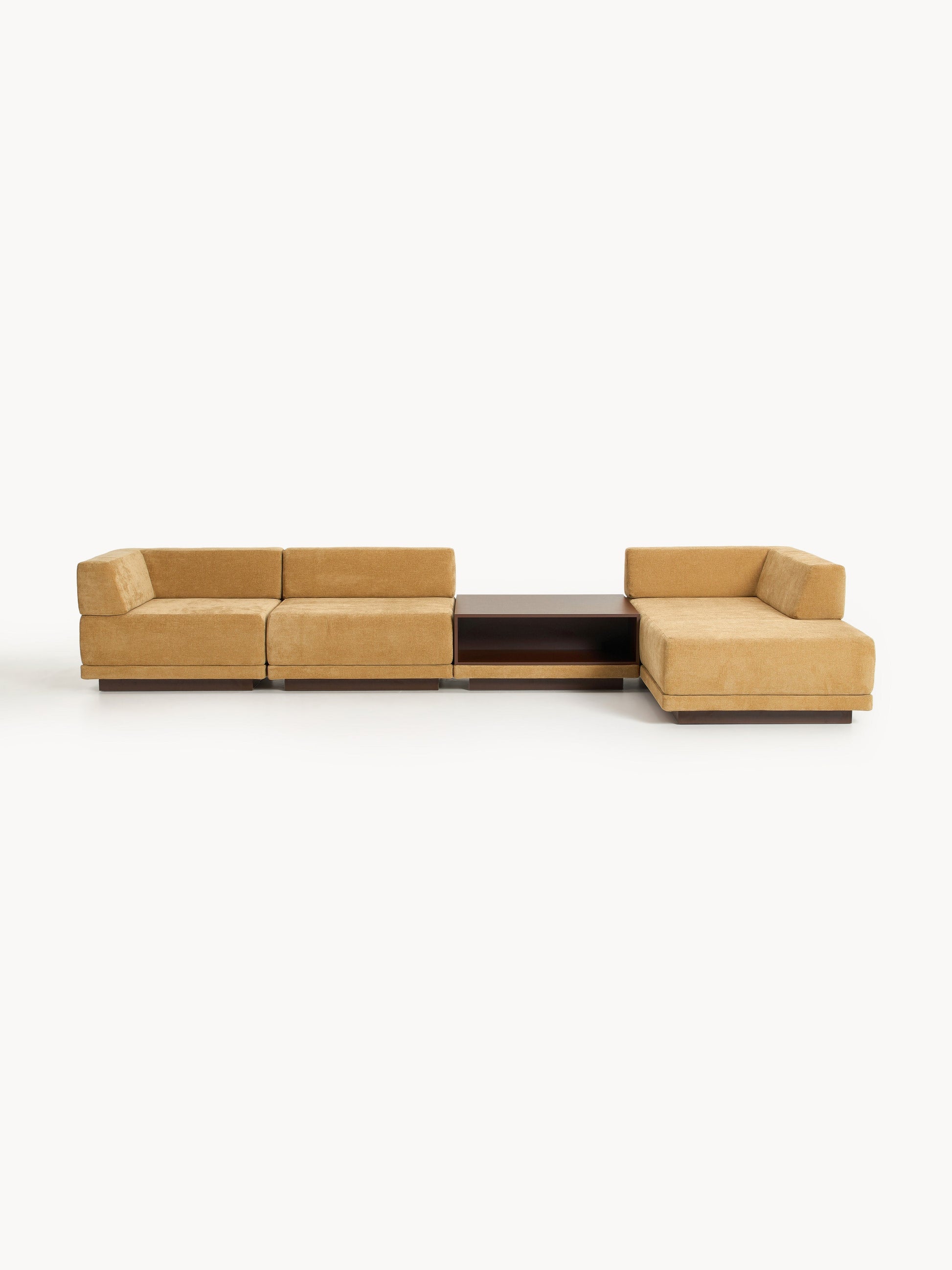 Colriva Modular Corner Sofa (4-Seater) with Coffee Table
