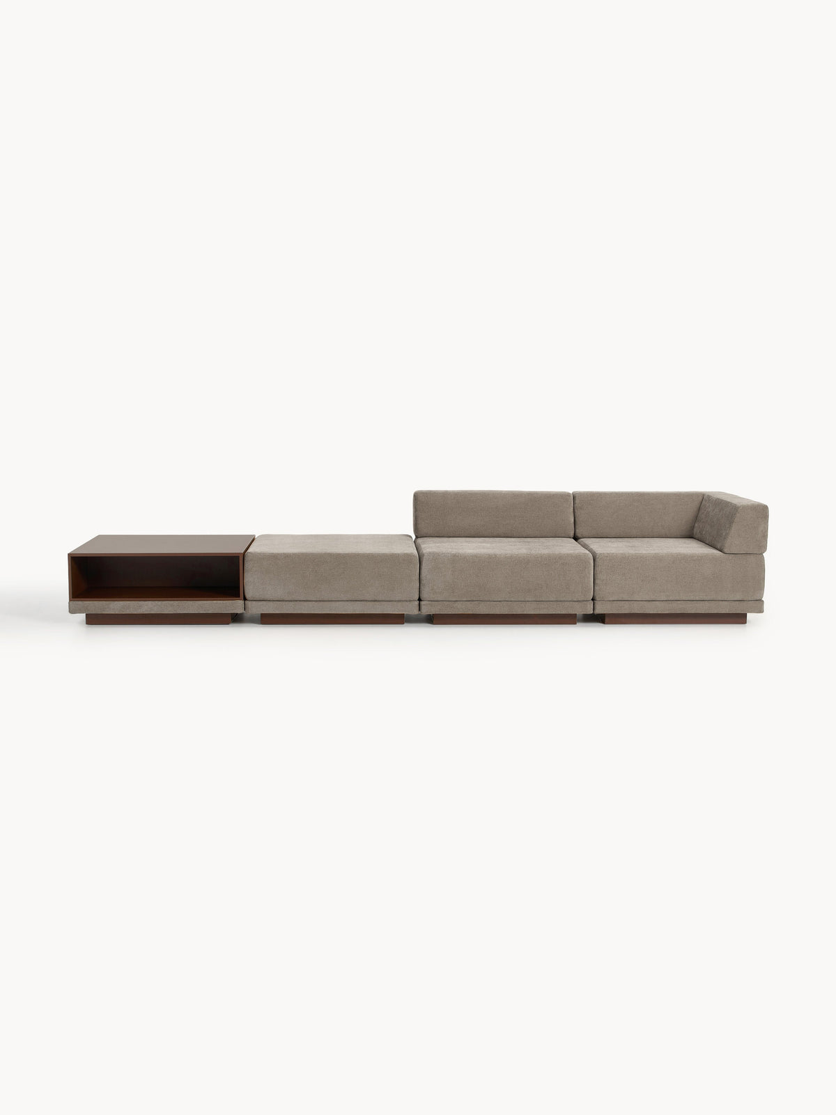 Colriva Modular Sofa (4-Seater) with Coffee Table & Ottoman