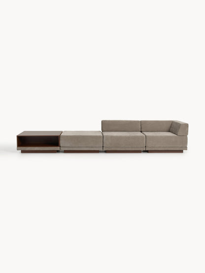 Colriva Modular Sofa (4-Seater) with Coffee Table & Ottoman