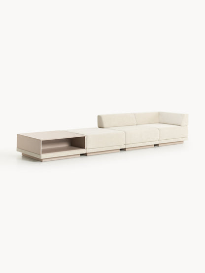 Colriva Modular Sofa (4-Seater) with Coffee Table & Ottoman
