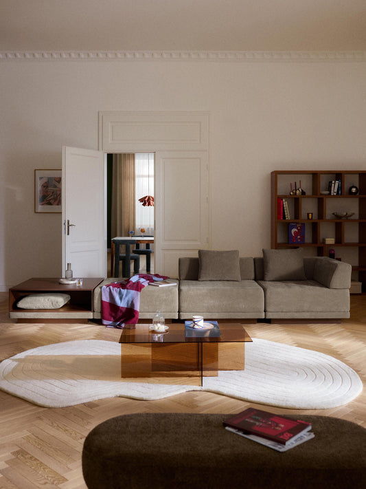 Colriva Modular Sofa (4-Seater) with Coffee Table & Ottoman