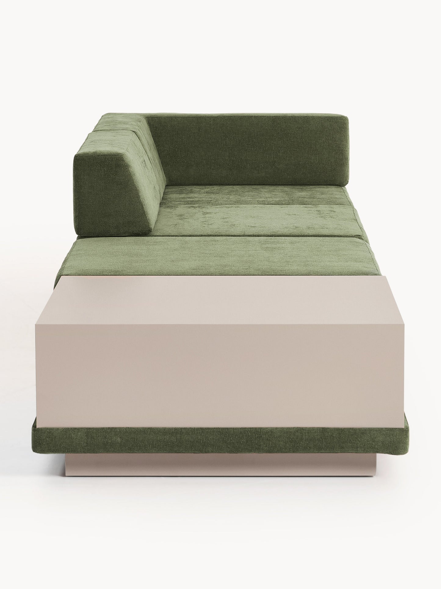 Colriva Modular Sofa (4-Seater) with Coffee Table & Ottoman