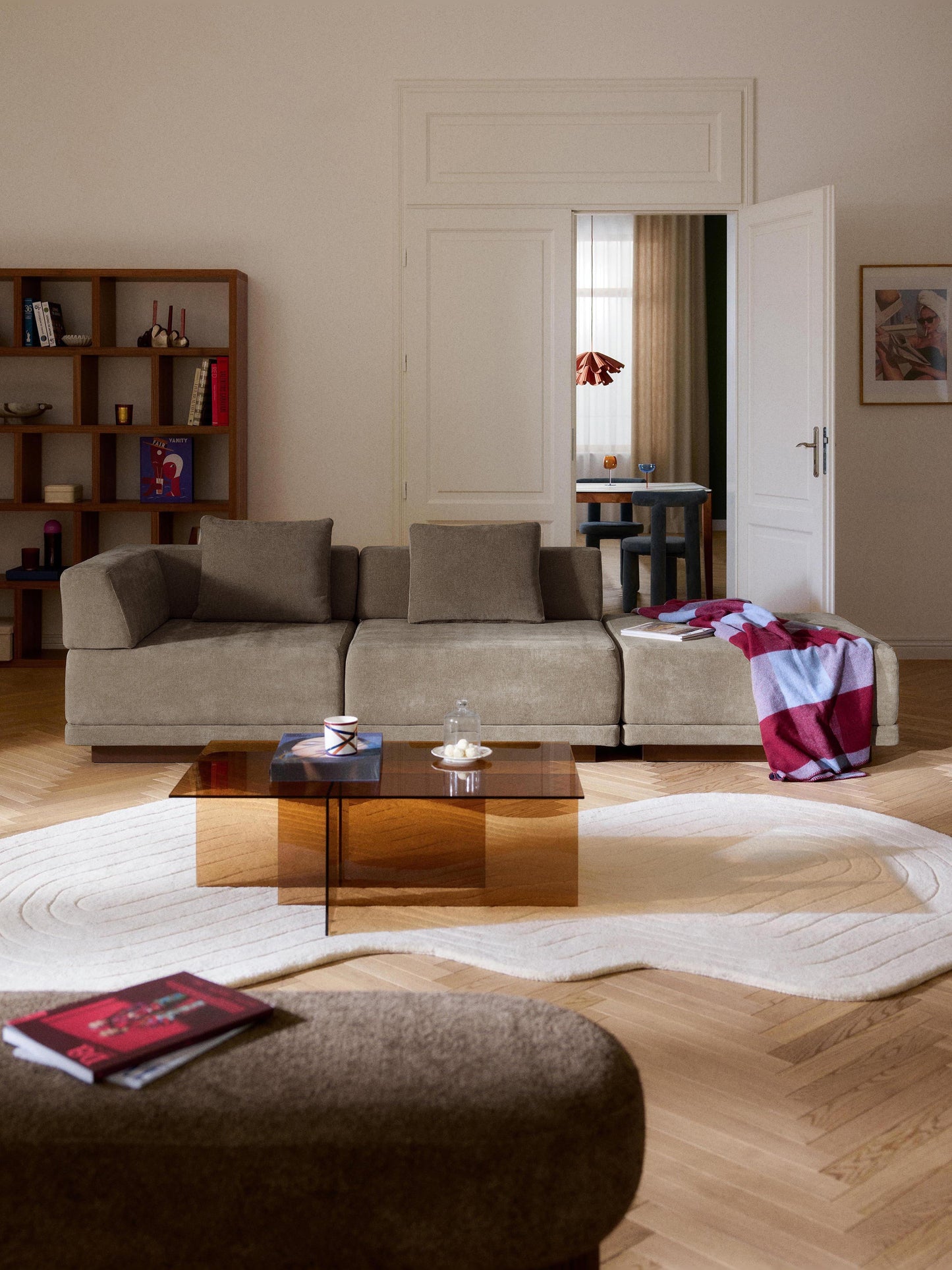 Colriva Modular Sofa (4-Seater) with Ottoman