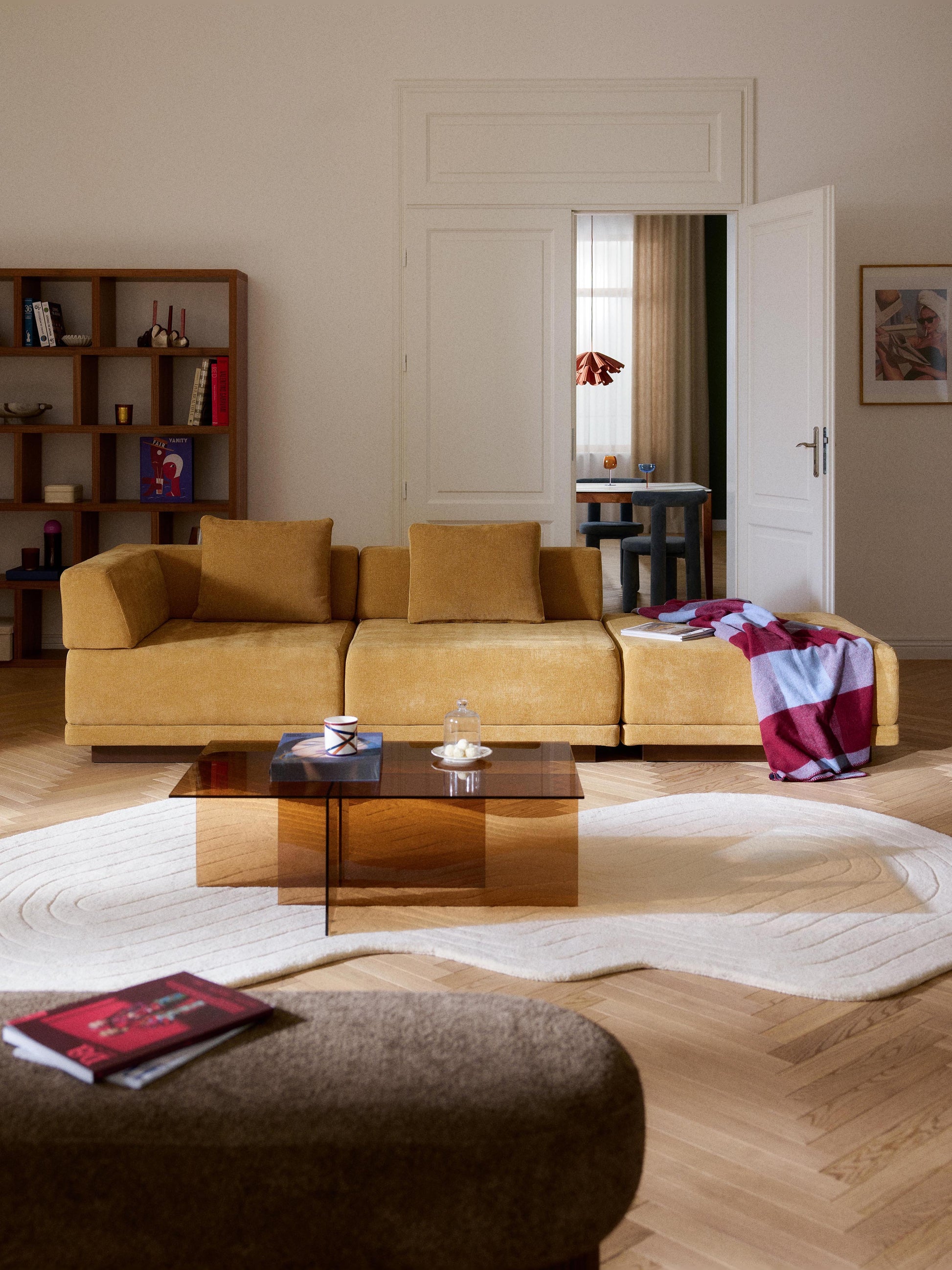 Colriva Modular Sofa (4-Seater) with Ottoman