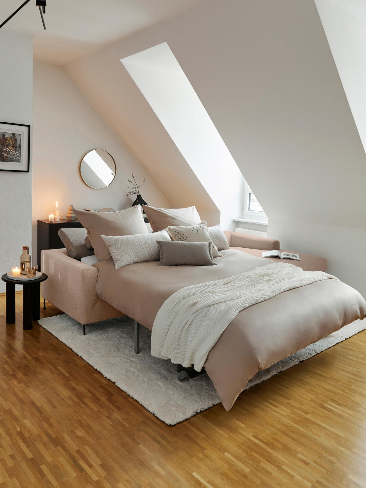 Cutalia 3-Seater Sofa Bed with Mattress