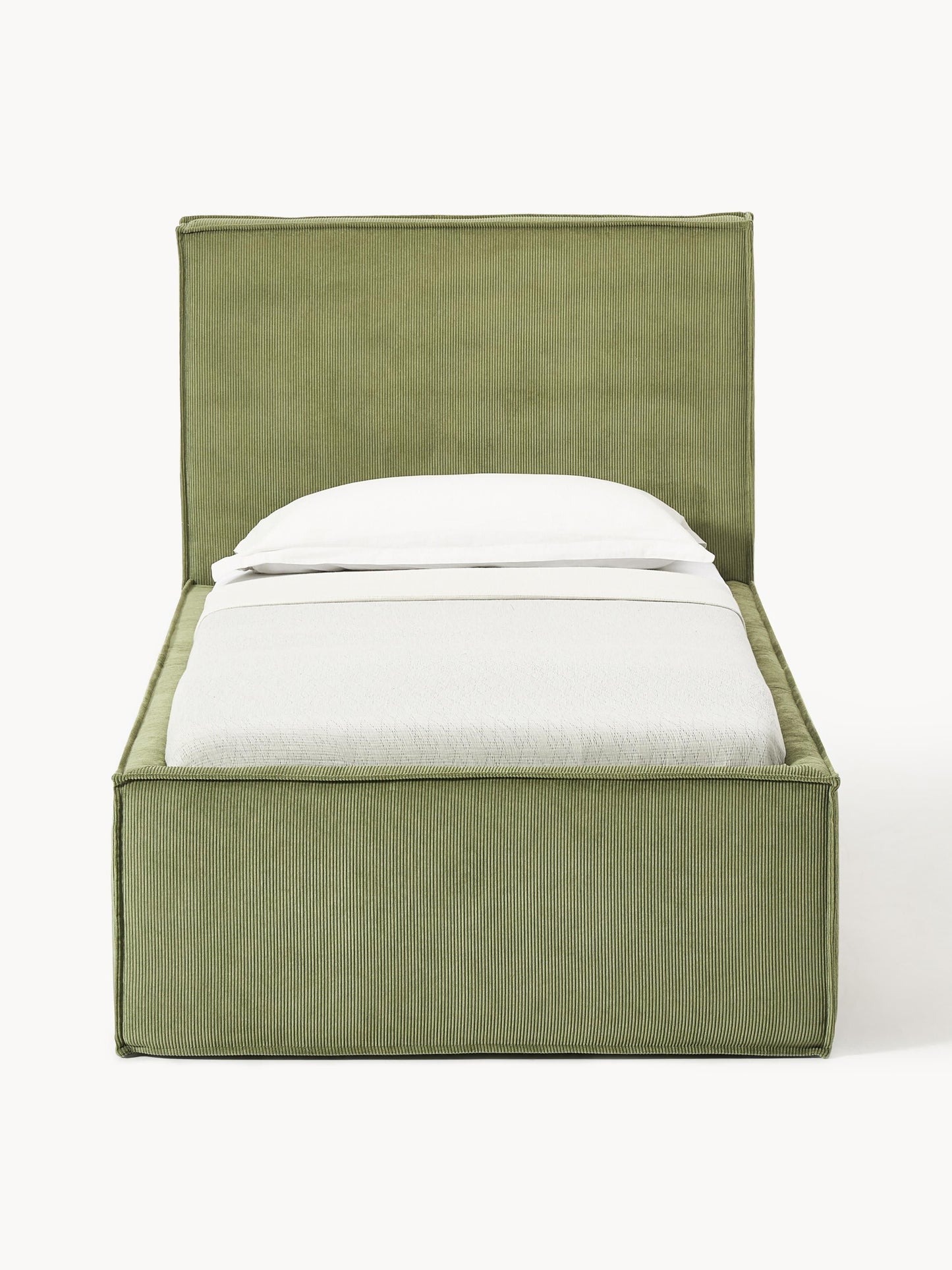 Drescano Single Bed in Corduroy
