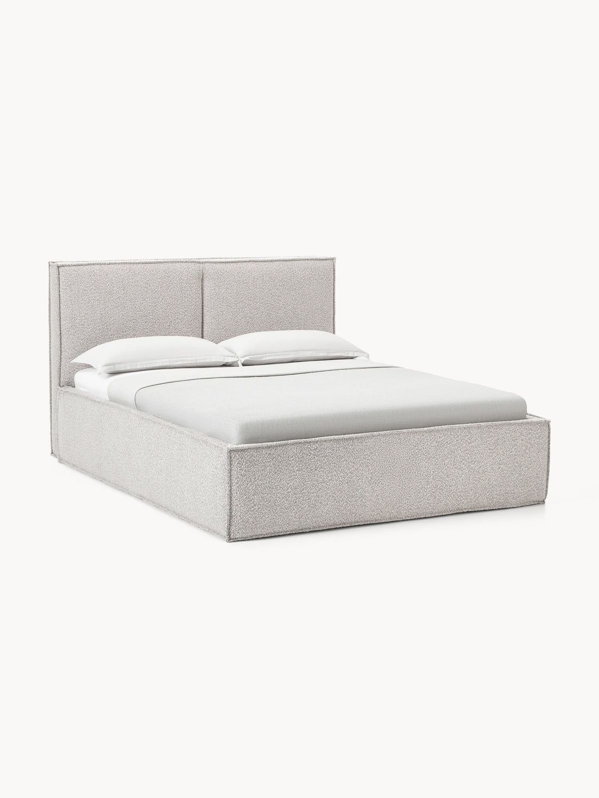 Drescano Upholstered Bouclé Bed