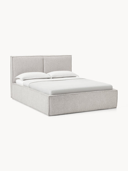 Drescano Upholstered Bouclé Bed