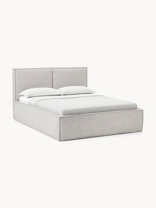 Drescano Upholstered Bouclé Bed