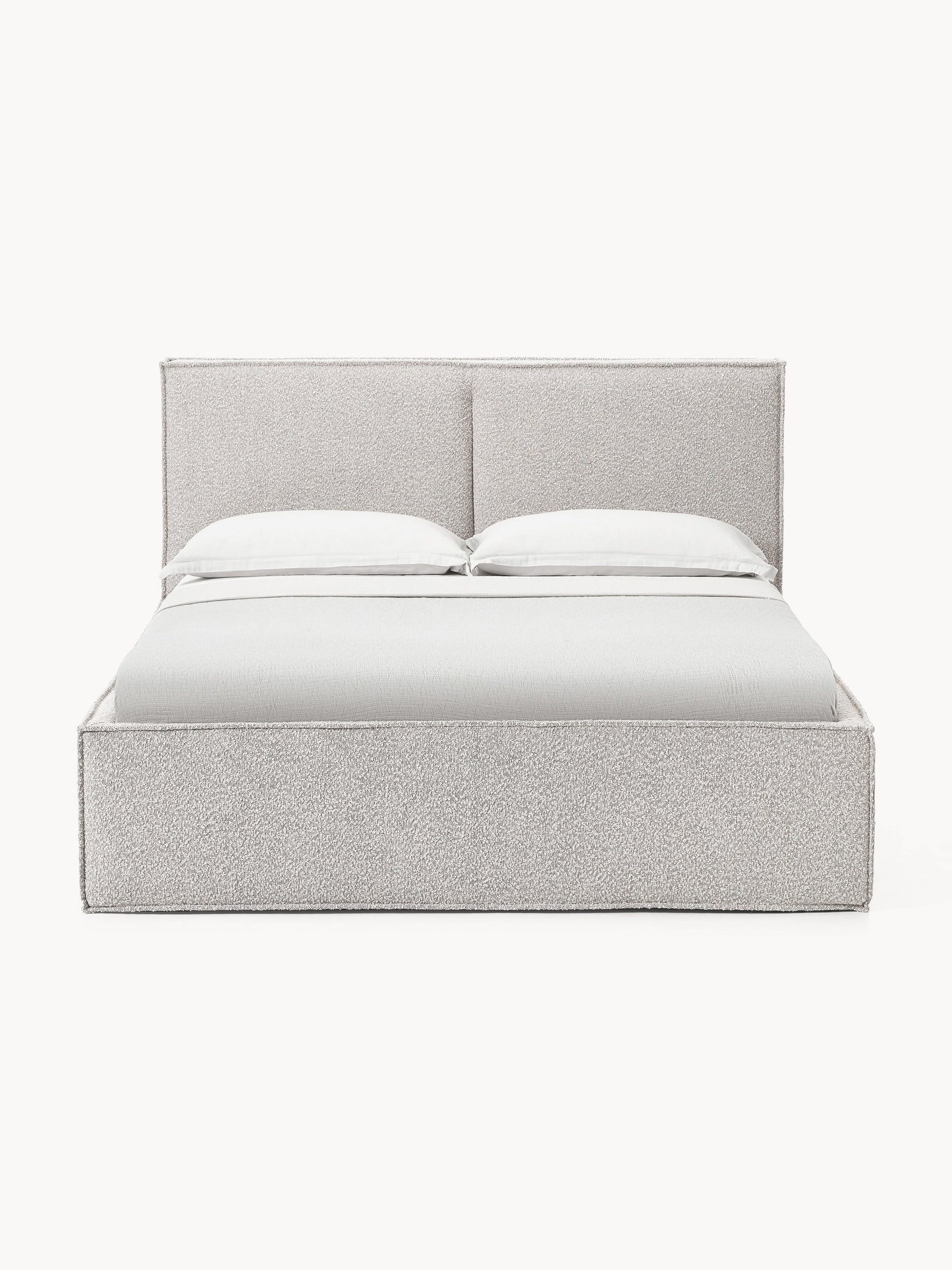 Drescano Upholstered Bouclé Bed