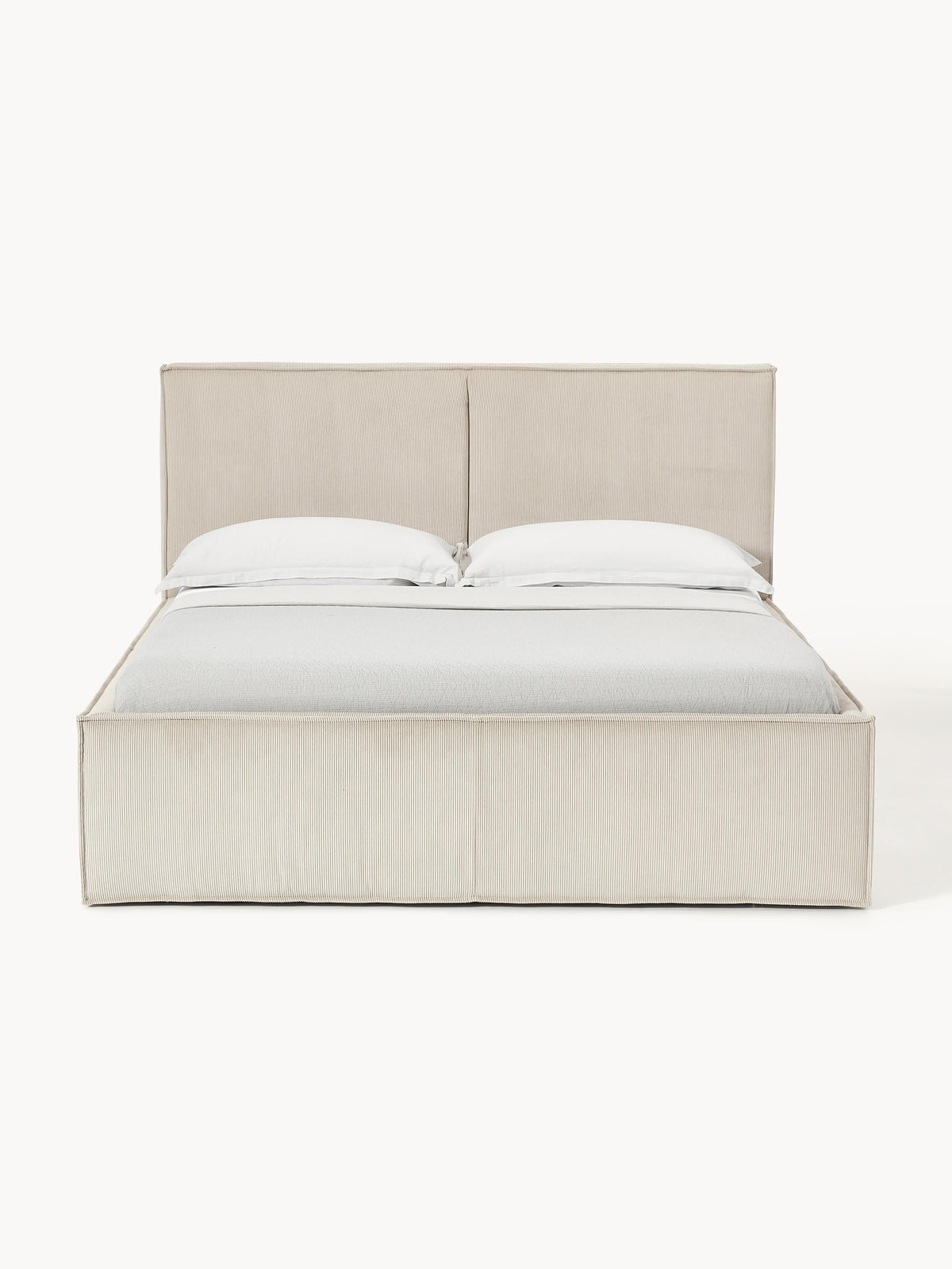 Drescano Upholstered Corduroy Bed
