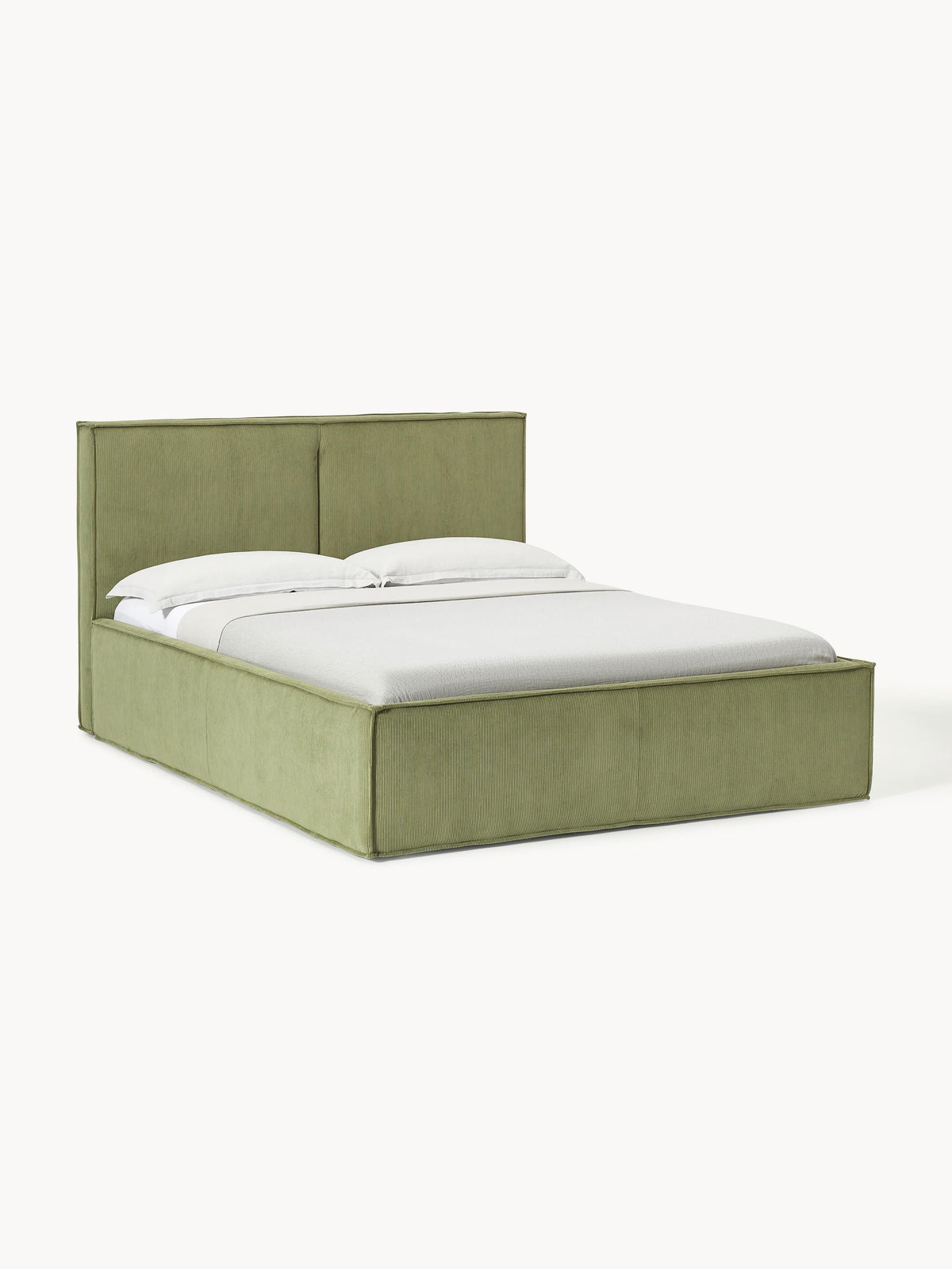 Drescano Upholstered Storage Bed in Corduroy