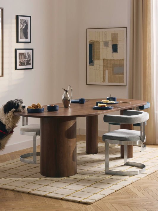 Dunbella Oval Oak Dining Table, in Various Sizes