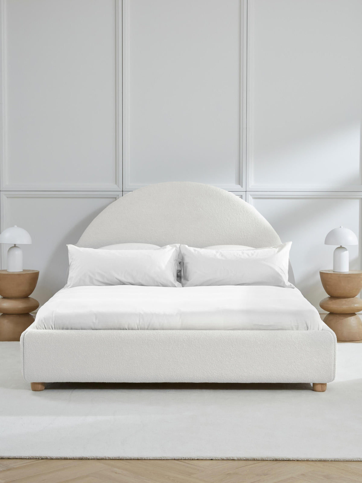 Ebrella Teddy Upholstered Bed with Storage
