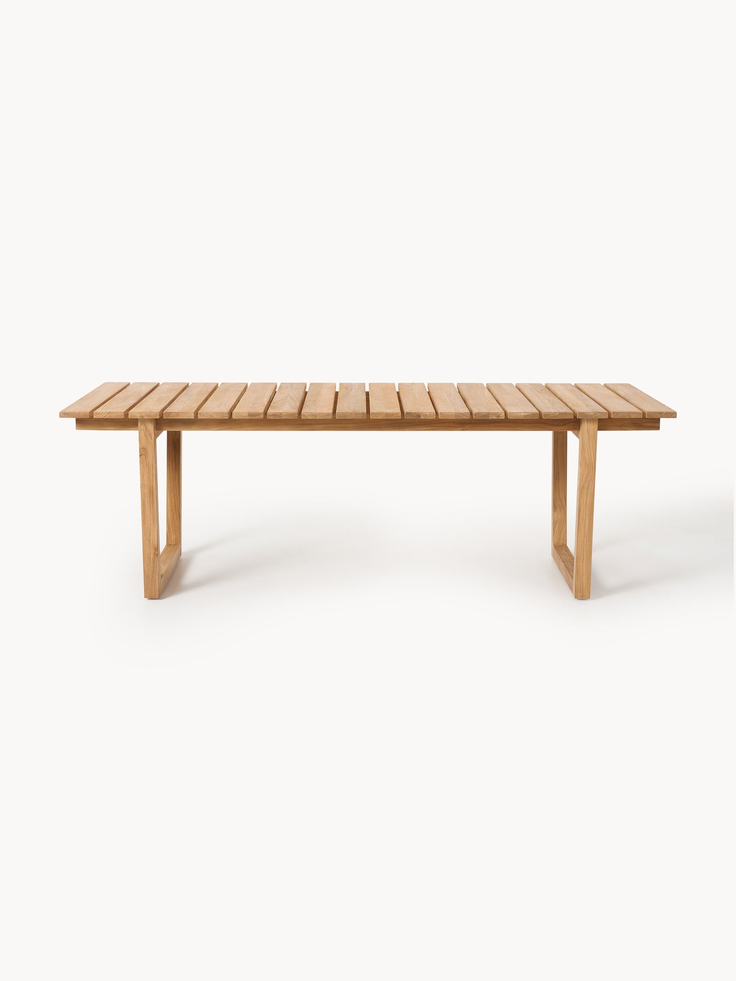 Eibella Teak Wood Garden Table, 229 x 100 cm