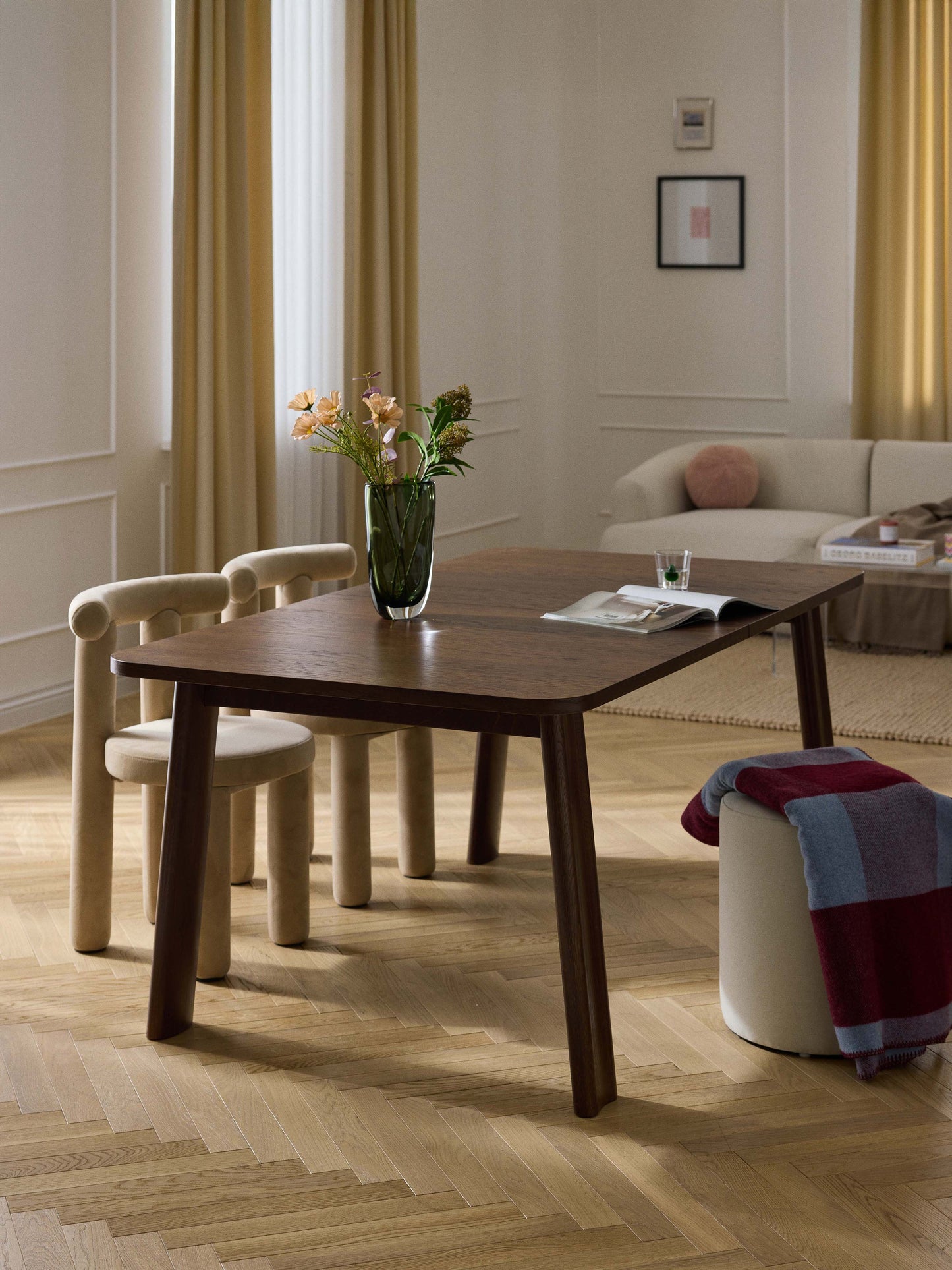 Embrado Extendable Dining Table, in Various Sizes