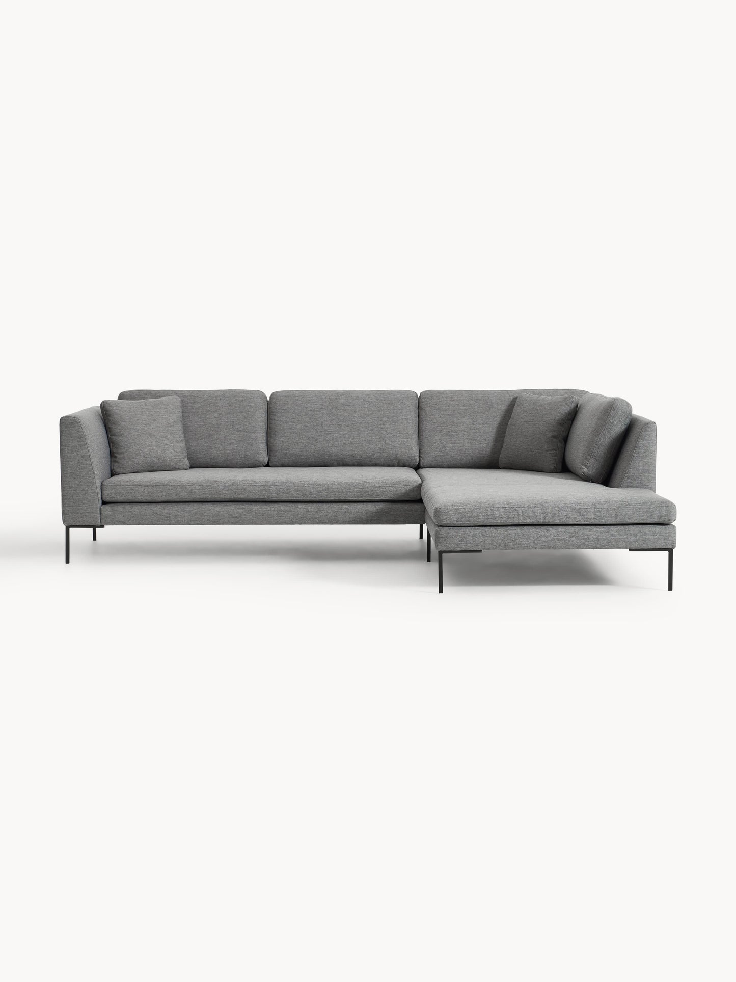 Emravia Corner Sofa with Metal Legs