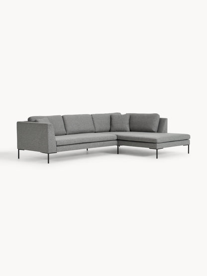 Emravia Corner Sofa with Metal Legs