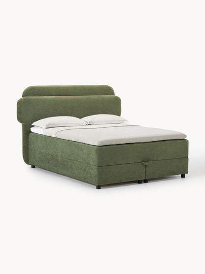 Enrmara Box Spring Bed with Storage