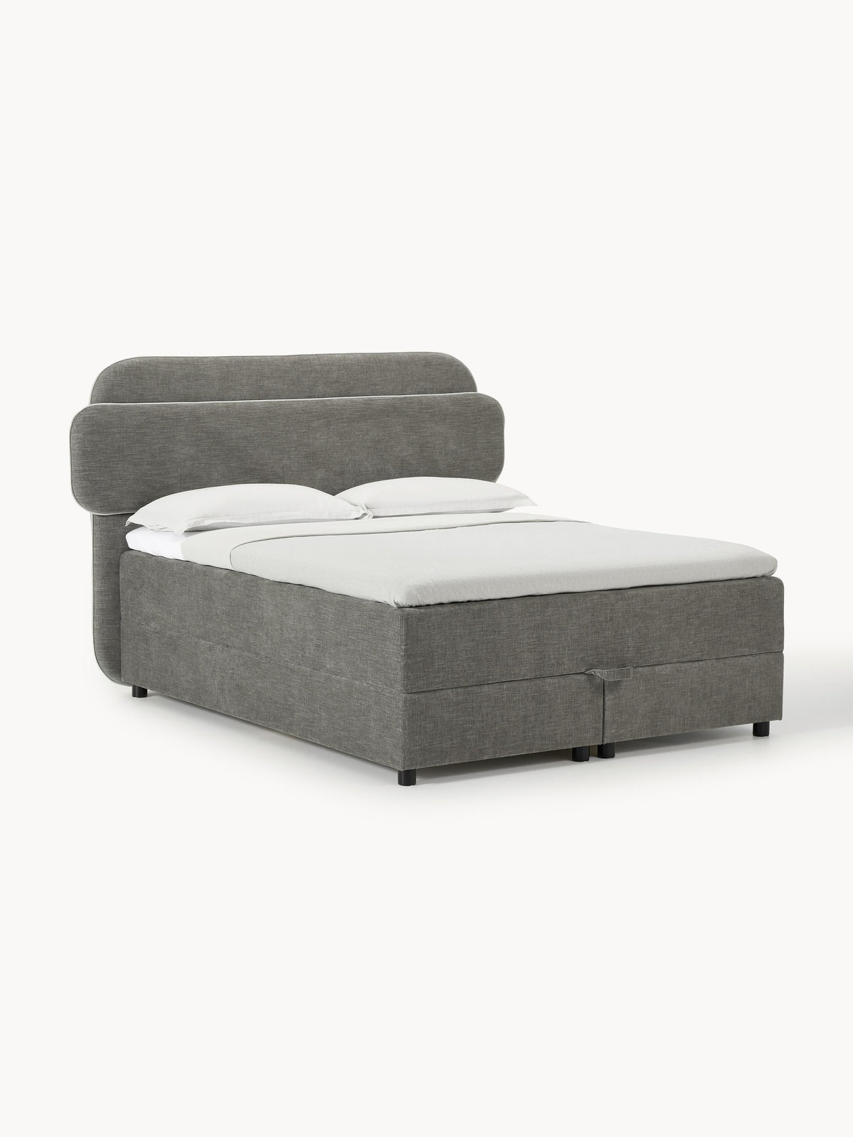 Enrmara Box Spring Bed with Storage