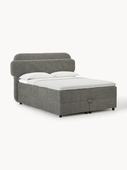 Enrmara Box Spring Bed with Storage