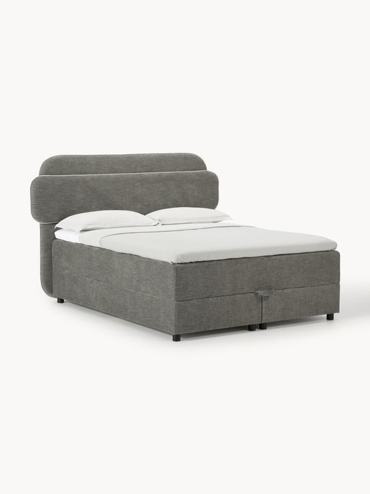 Enrmara Box Spring Bed with Storage