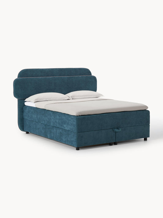 Enrmara Box Spring Bed with Storage