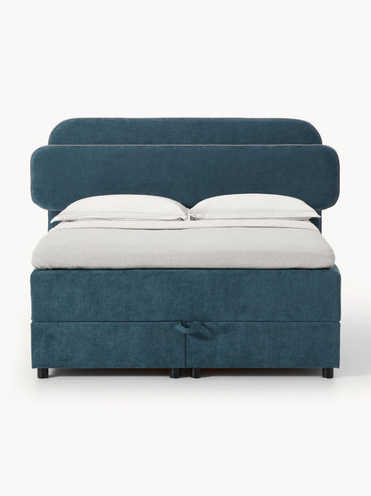 Enrmara Box Spring Bed with Storage