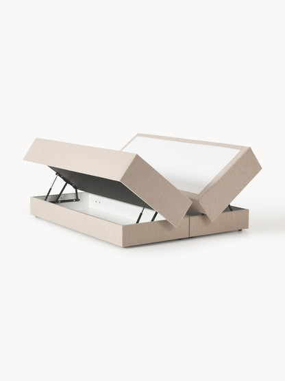 Enybell Box Spring Bed with Storage