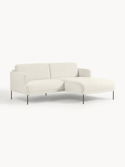 Flurenza Small Teddy Fabric Corner Sofa