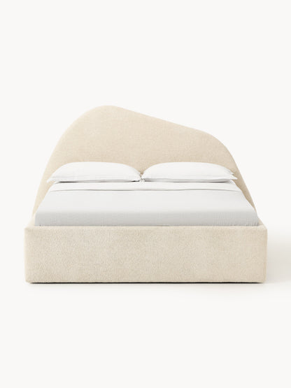Garvale Upholstered Bed in Bouclé