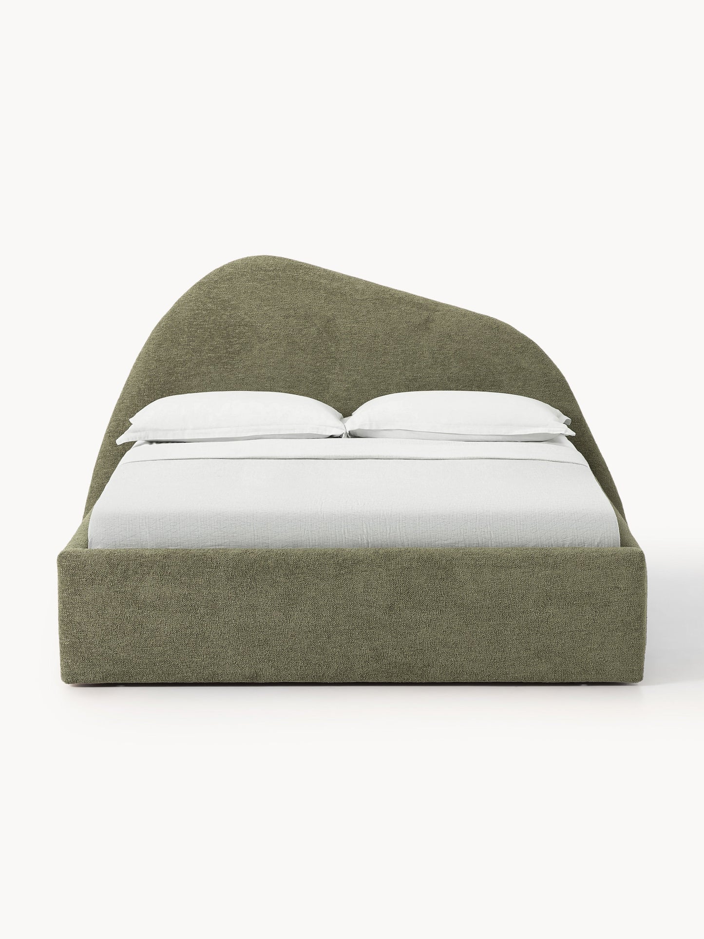 Garvale Upholstered Bed in Bouclé