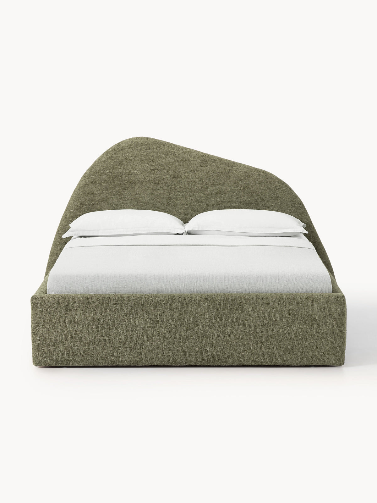 Garvale Upholstered Bed in Bouclé