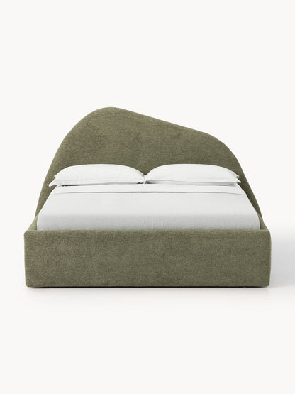 Garvale Upholstered Bed in Bouclé