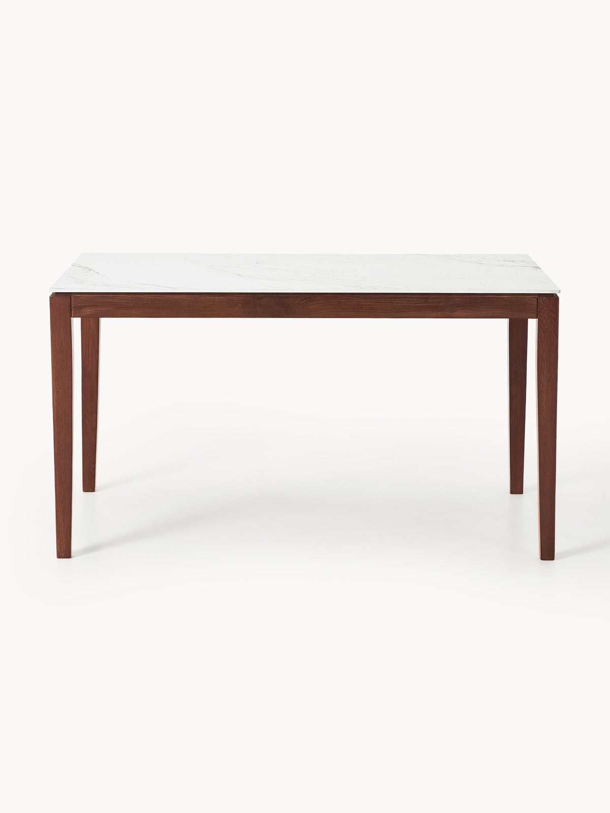 Jackrado Dining Table with Marble-Look Tabletop, in Various Sizes