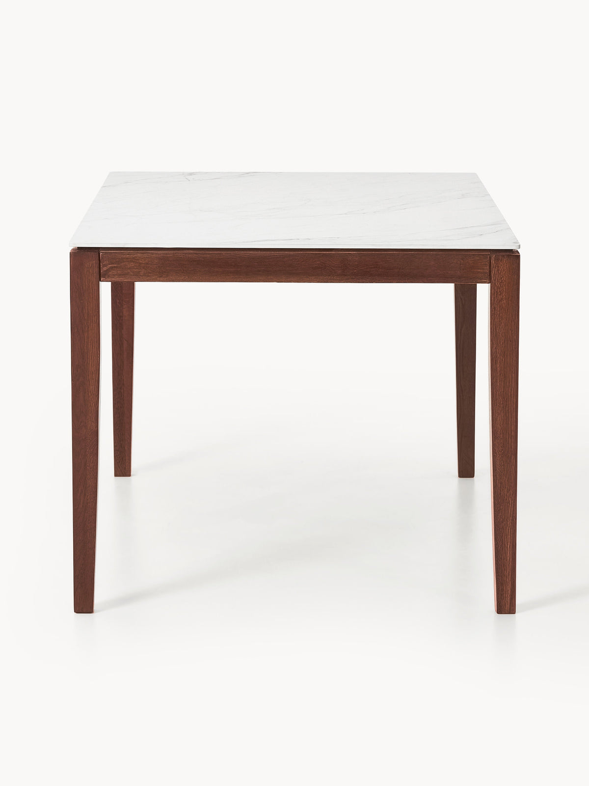 Jackrado Dining Table with Marble-Look Tabletop, in Various Sizes