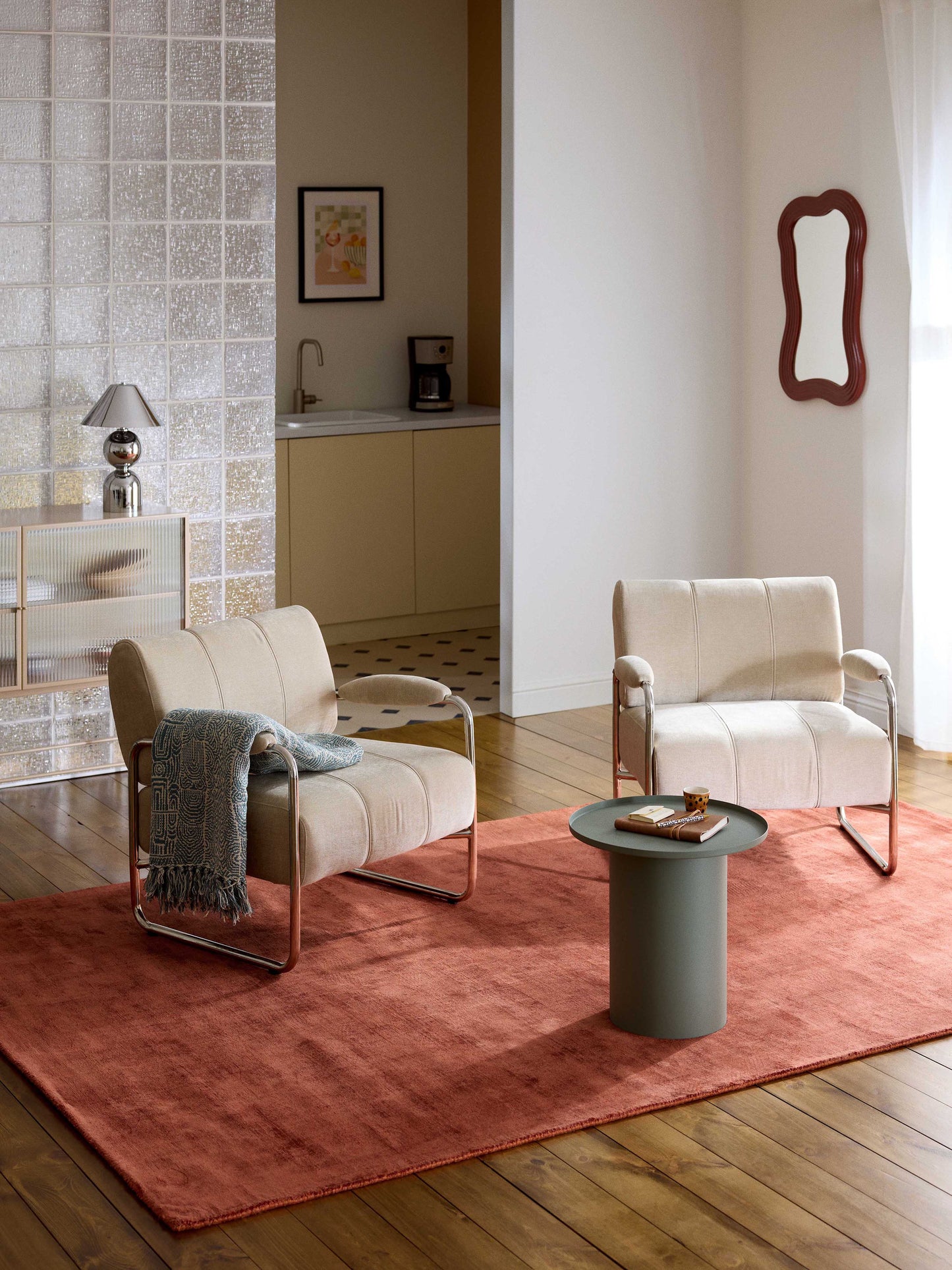 Janoria Hand-Woven Rug in Viscose