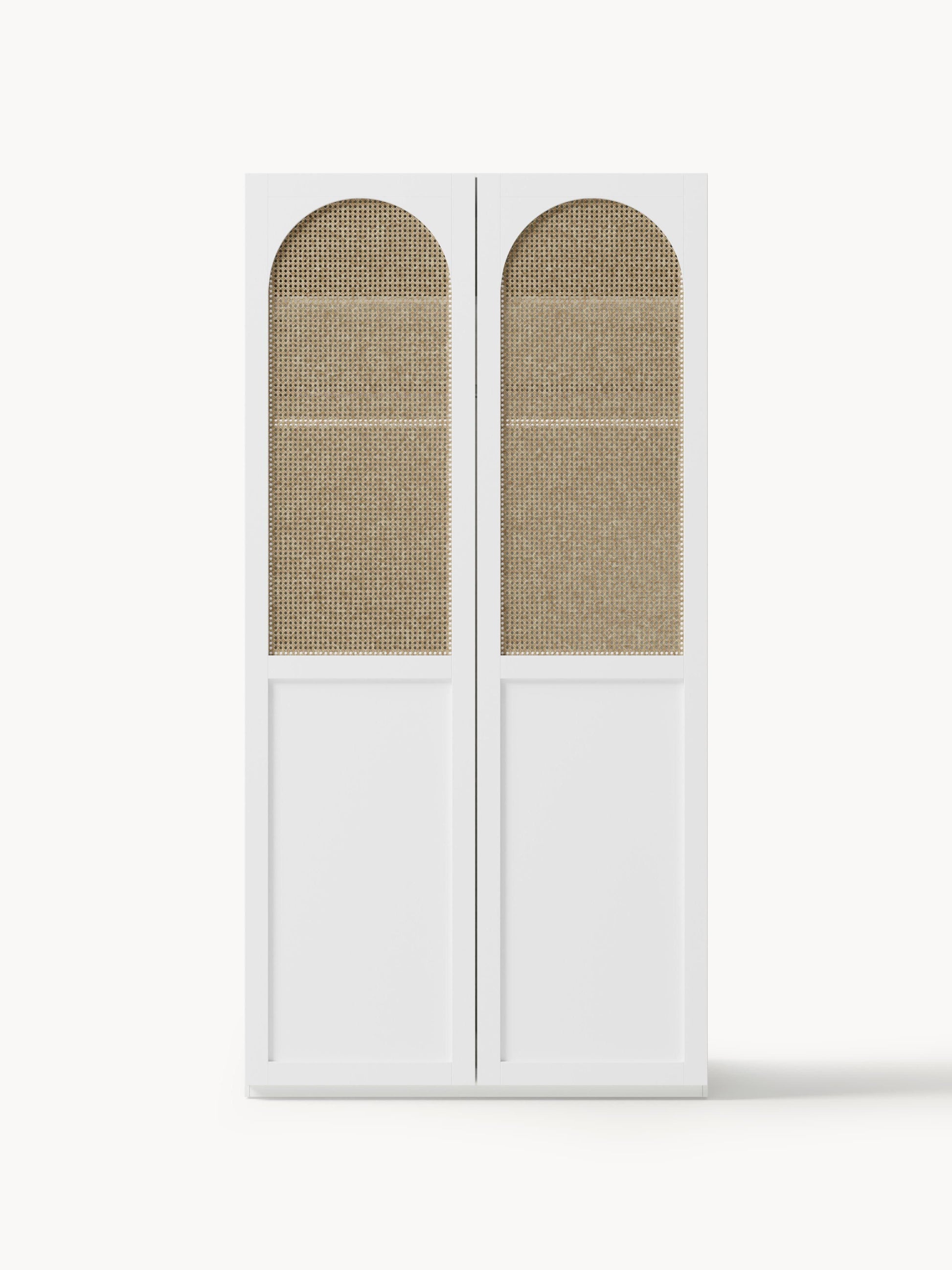 Jenvella Modular Hinged-Door Wardrobe, 100 cm Wide, in Various Sizes