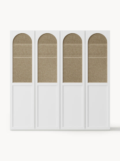 Jenvella Modular Hinged-Door Wardrobe, 200 cm Wide, in Various Sizes