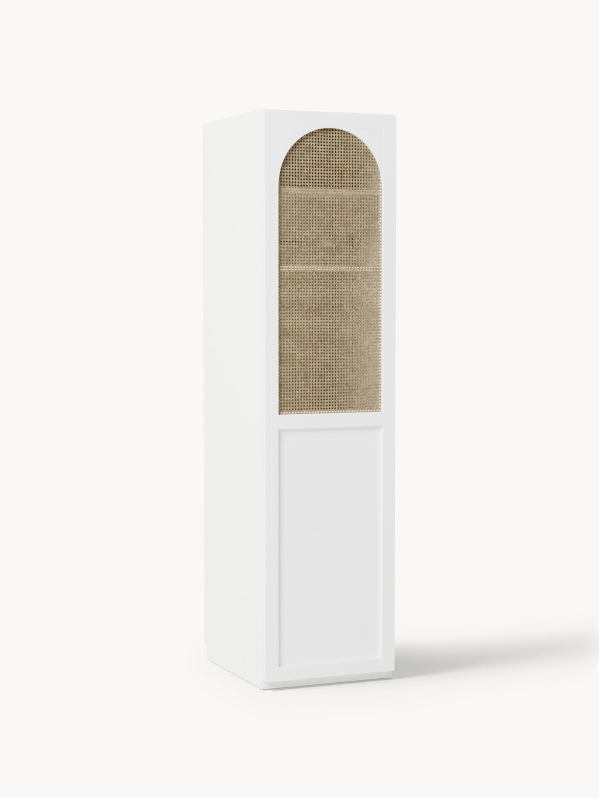 Jenvella Modular Hinged-Door Wardrobe, 50 cm Wide, in Various Sizes