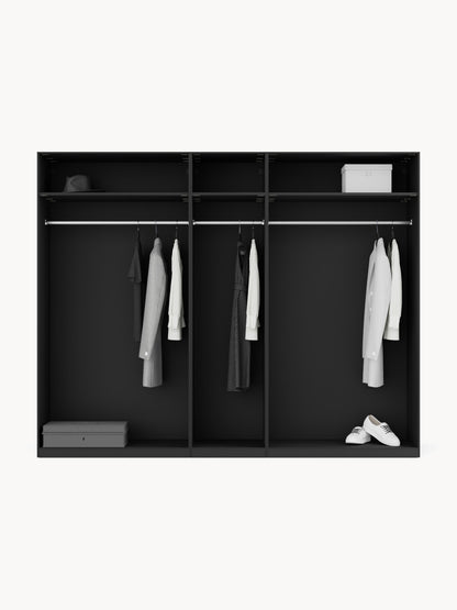 Lenmarco Modular Hinged-Door Wardrobe, 250 cm Wide, in Various Sizes